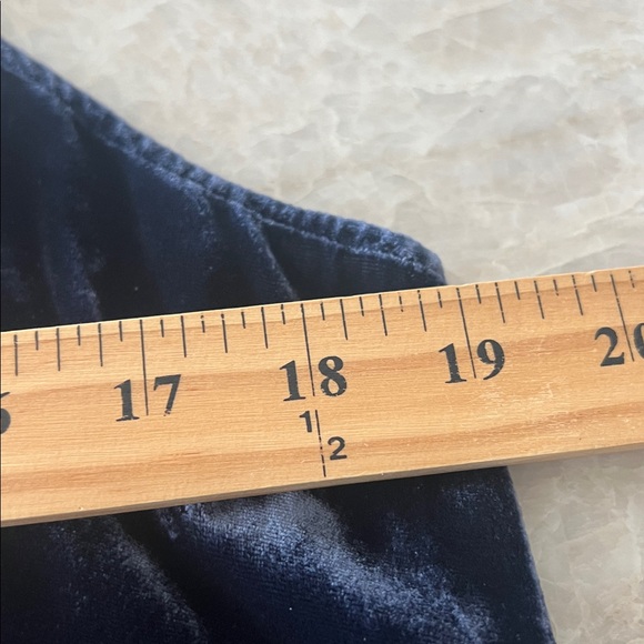 Johnny Was Velvet Gaze Slip Dress in Sapphire Blue Large Lace Romantic - Picture 10 of 11